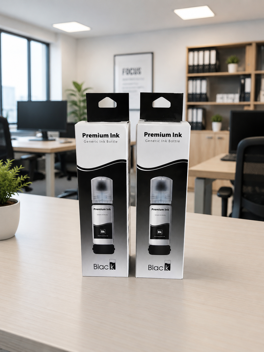 OG 003 Black Ink Bottle Compatible (70ml) Pack of 2