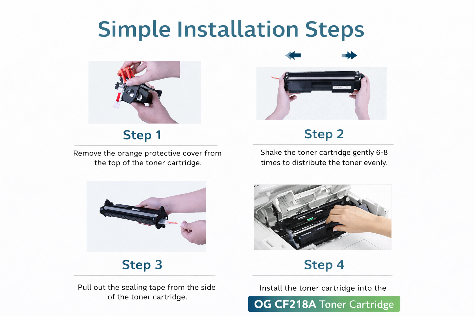 OG 18A Toner Cartridge Compatible CF218A Neo online store