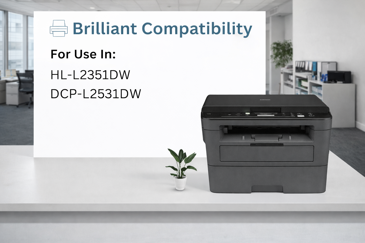 TN-2465 Toner Cartridge Compatible for Printers HL-L2351DW, DCP-L2531DW Neo online store