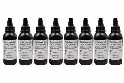 OG 12A Toner Powder Bottle for Refilling HP/Canon 12A/303/fx9 8pic 100gm