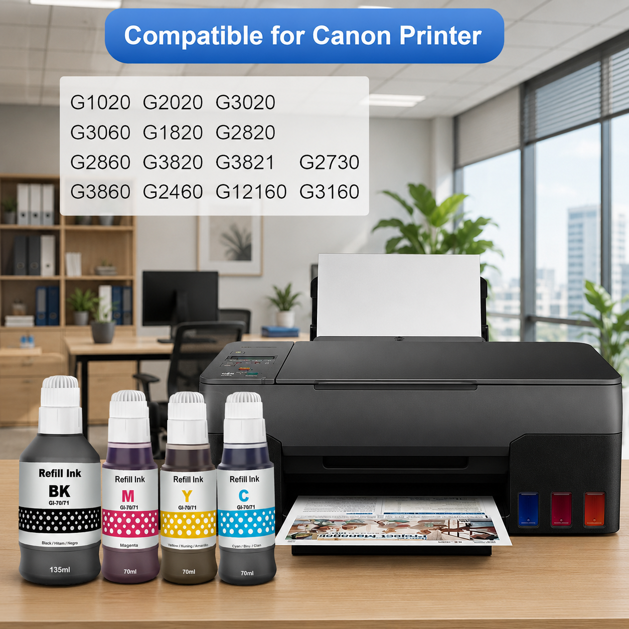 OG GI-70 Ink Bottle Compatible