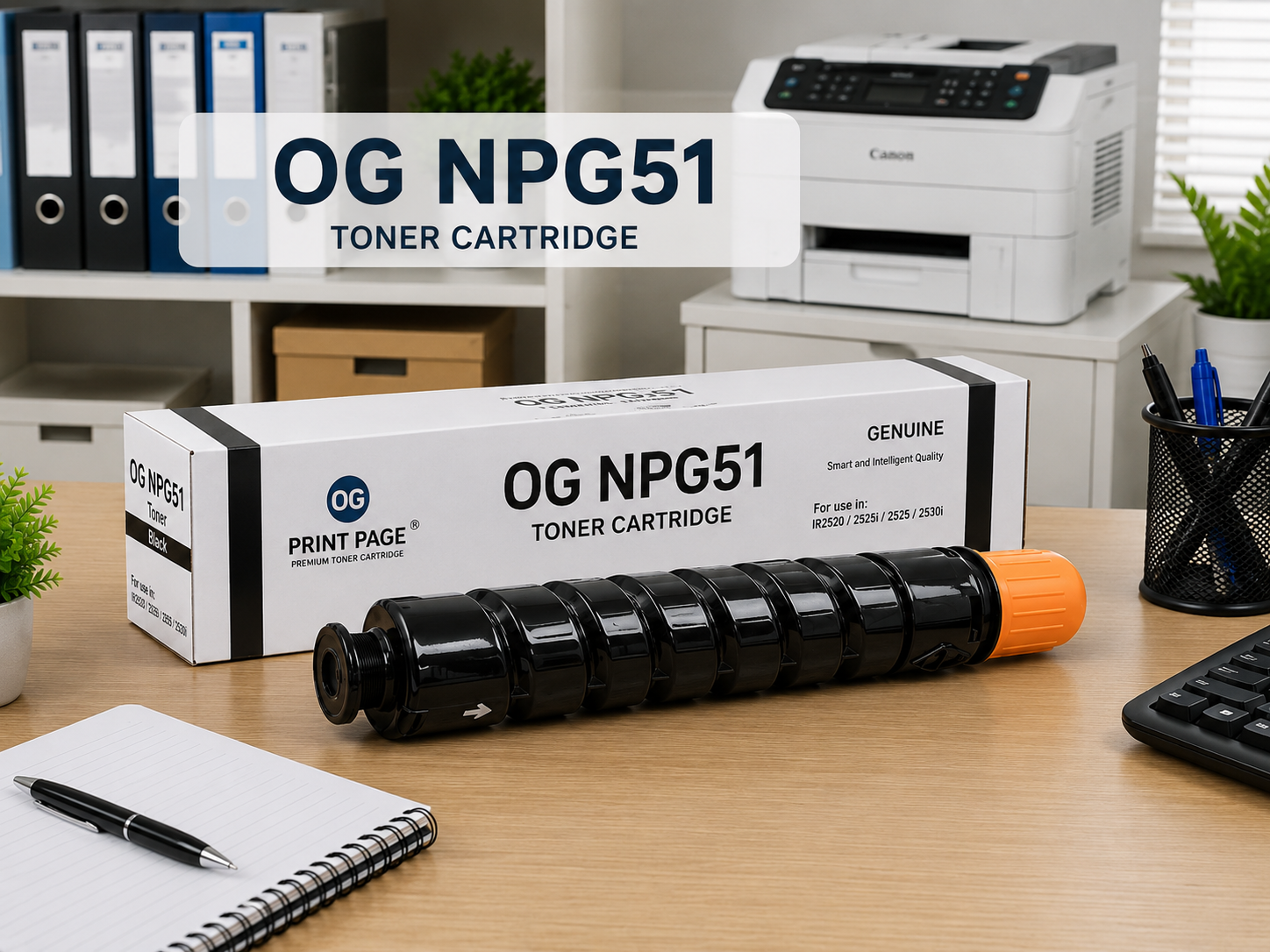 OG NPG51 Black Compatible Toner Cartridge