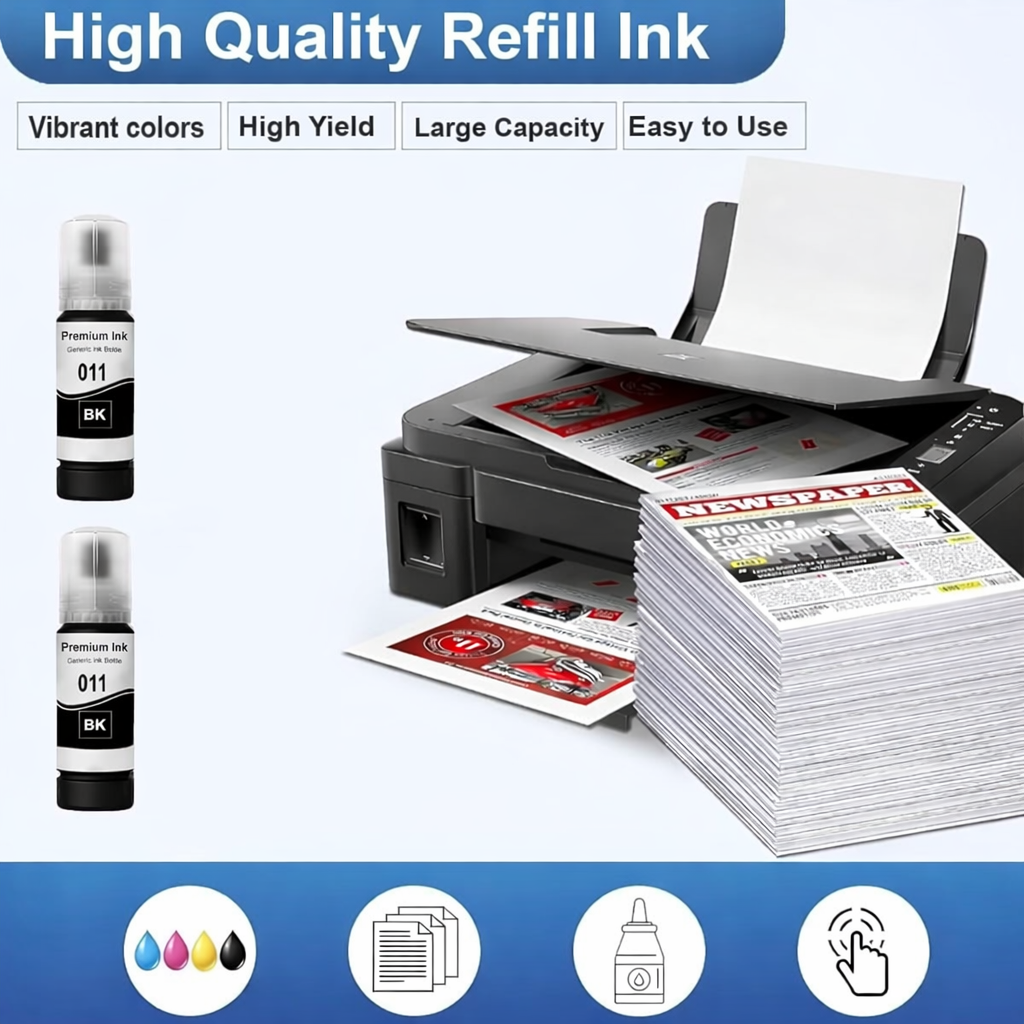 OG  011 & 012 Refill Ink Bottle Compatible (70ml) Neo online store