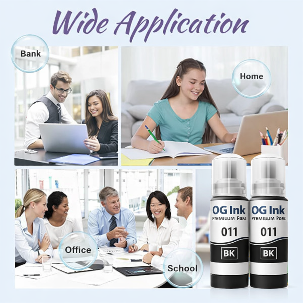 OG  011 & 012 Refill Ink Bottle Compatible (70ml) Neo online store