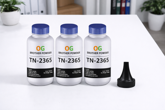 TN OG TN2365 Toner Powder Refill Compatible with Brother Powder- 100g Per Bottle 3 Pack Neo online store