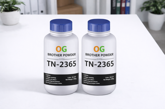 TN OG TN2365 Toner Powder Refill Compatible with Brother Powder- 80gm Per Bottle 2 Pack Neo online store