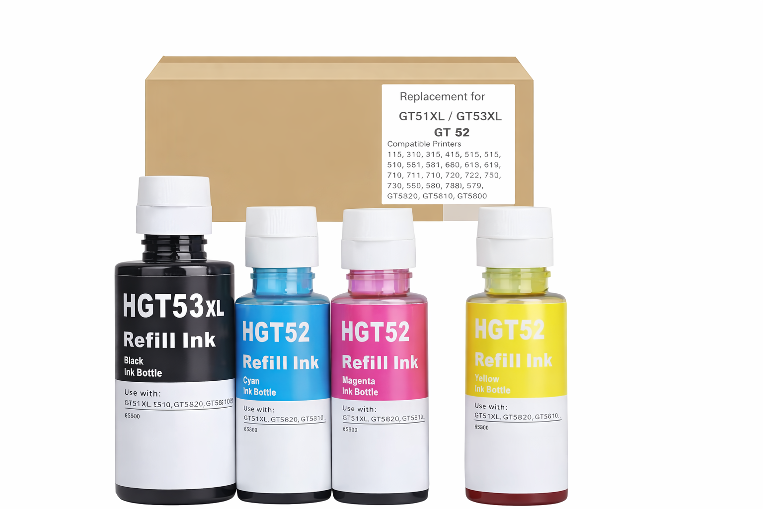 OG Ink for HP GT51XL/53XL GT 52 for HP Ink Bottle 4pic Neo online store