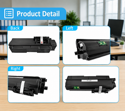 OG TK-1158 Black Compatible Toner Cartridge for Kyoceraa